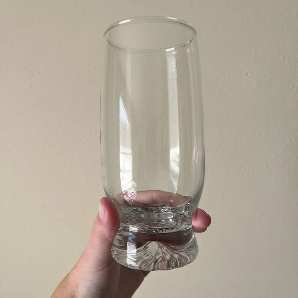 Libbey Other - Set of 6 Libbey Sunburst Base Glasses